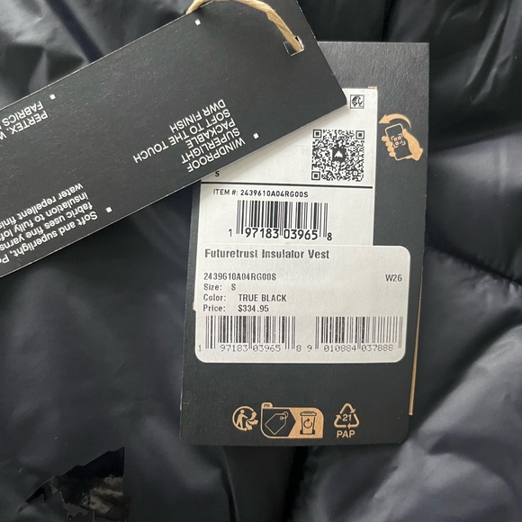 Burton Futuretrust Insulator Vest (men’s small / women’s medium) Baggy fit - Picture 2 of 6